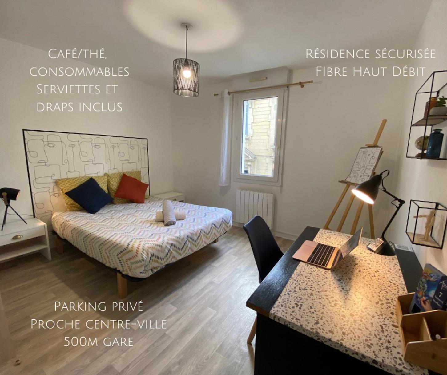 Work App'Art - T2 - Fibre - Parking - Proche Gare Apartment Angoulême Екстериор снимка